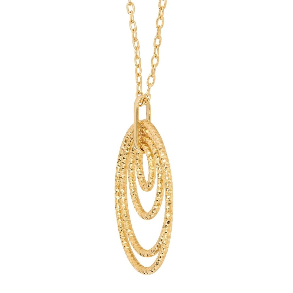 🌹4Halo Circle Pendant - Picture 3 of 6
